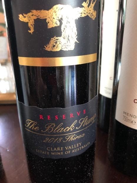 2018 The Black Stump Shiraz Reserve Australia South Eastern