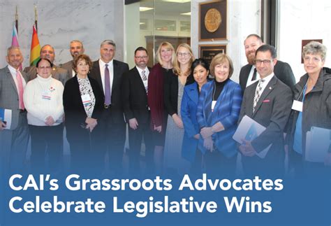 Cai’s Grassroots Advocates Celebrate Legislative Wins Cai Advocacy Blog