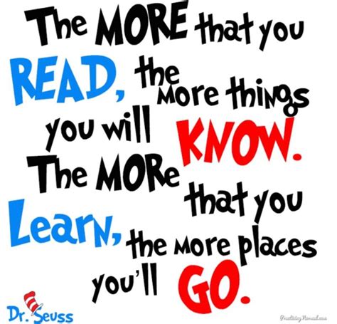 17 Quotes To Motivate You To Want To Read Dr Seuss Reading Quotes