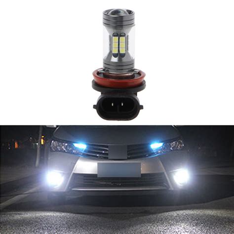 H11h8 Car Fog Light 22 Beads Led Headlight 6000k White Auto Driving