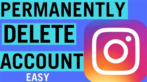 There are many reasons you may want to remove a post from your instagram account. How To Permanently Delete An Instagram Account - YouTube