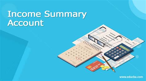 Income Summary Account How To Use And Close Income Summary Account