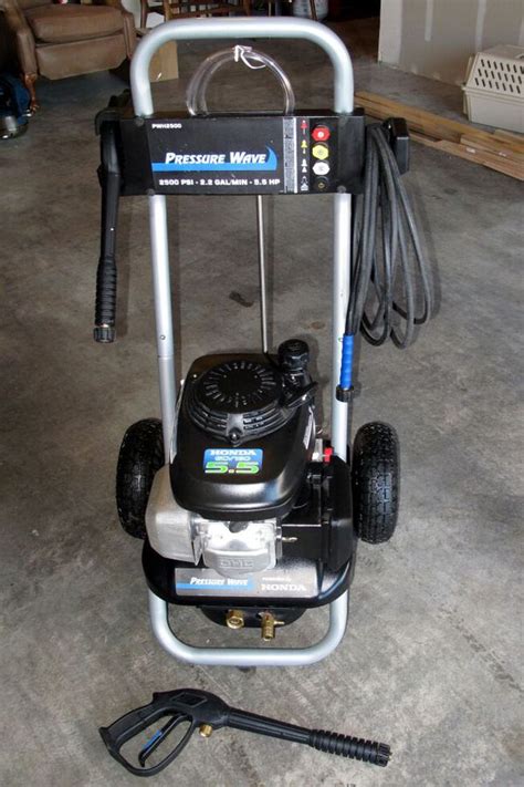 Maybe you would like to learn more about one of these? Pressure Washer, Pressure Wave PWH-2500, Powered by Honda ...
