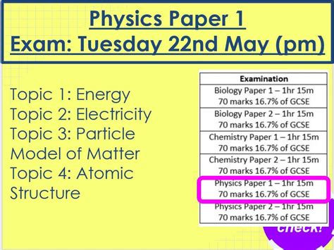Physics Paper Revision Aqa Trilogy Foundation Teaching Resources Notes Vrogue