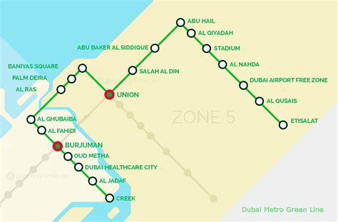 See the details of dubai metro feeder buses & dubai metro timetable to assist dubai visitors. DUBAI METRO GREEN LINE STATIONS - Ahlan Dubai