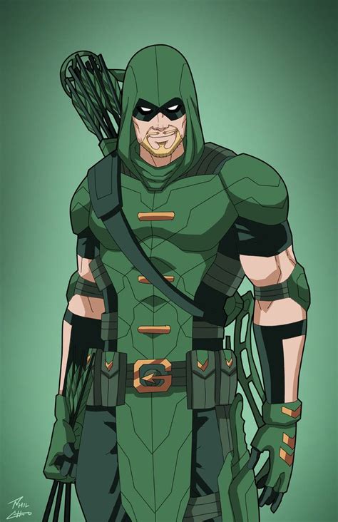 Green Arrow Earth 27 Commission By Phil Cho Arrow Marvel Dc