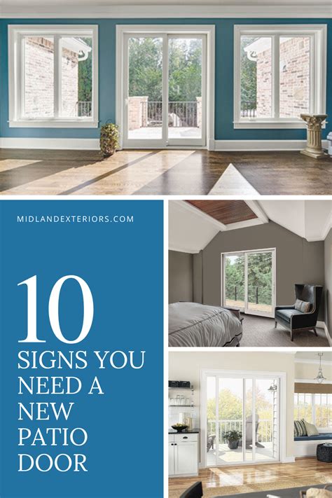 10 Signs You Need A New Patio Door Patio Doors Outdoor Living Space