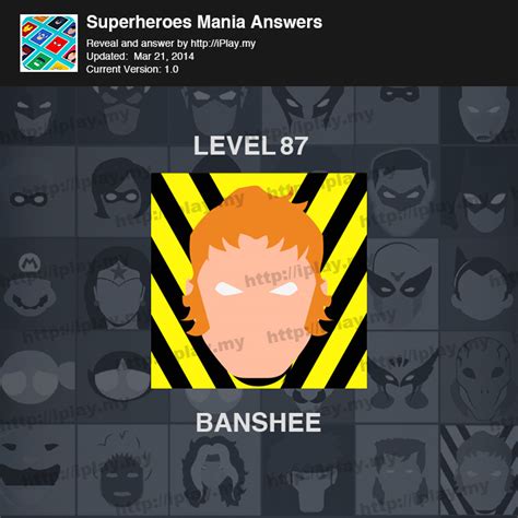 When other players try to make money during the game, these codes make it easy for you and you can reach what you need earlier with leaving others your behind. Superheroes Mania Answers | iPlay.my