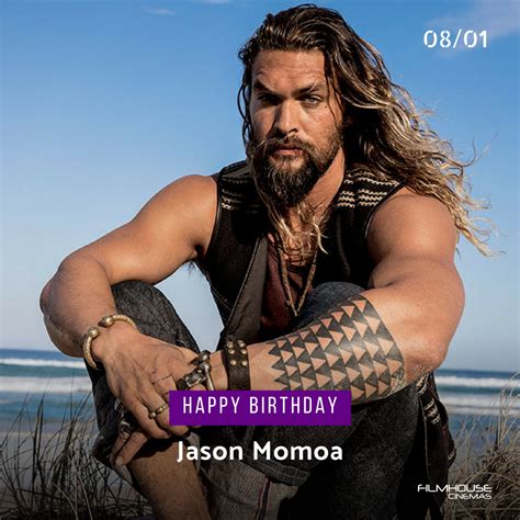 Jason Momoas Birthday Celebration Happybdayto