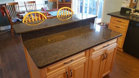 Brown Granite Countertop Kitchen