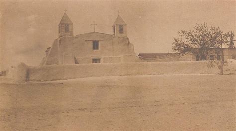 San Agustin De La Isleta Isleta Pueblo New Mexico Photo From 1900