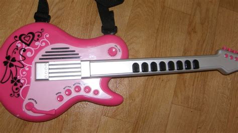 Guitar Toy With Musicearly Learning Centre Superstar Guitar Pink