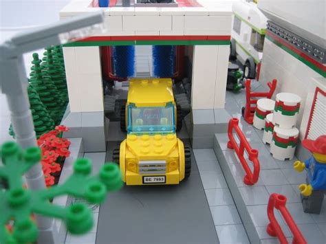 Detoyz Lego Moc Octan Gas Station In 2021 Lego Lego Moc Lego