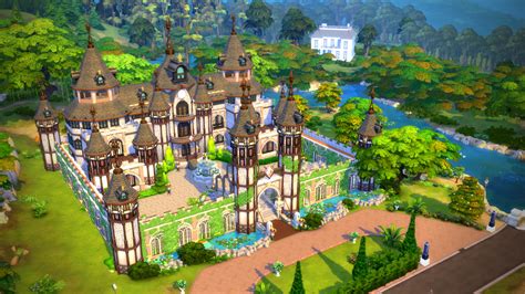 Fully Furnished Medieval Castle By Bradybrad7 At Mod The Sims 4 Sims