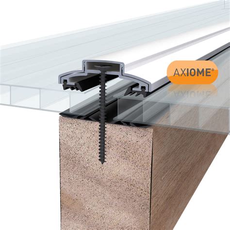 Axiome 10mm Polycarbonate Clear Twinwall Sheet 1000 X 4000mm