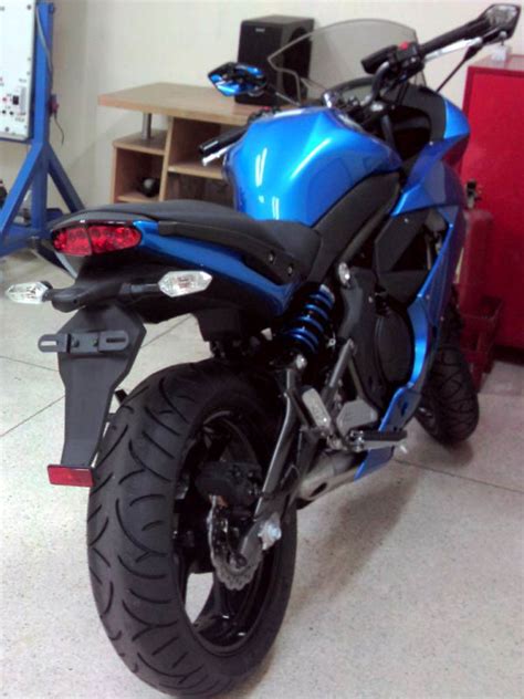 2009 candy plasma blue ninja 650r (has a cup holder)|mods: 2010 Kawasaki Ninja 650R ABS! - Page 2