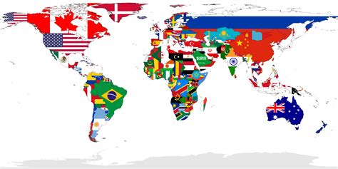 Map World Flags Maps Capital