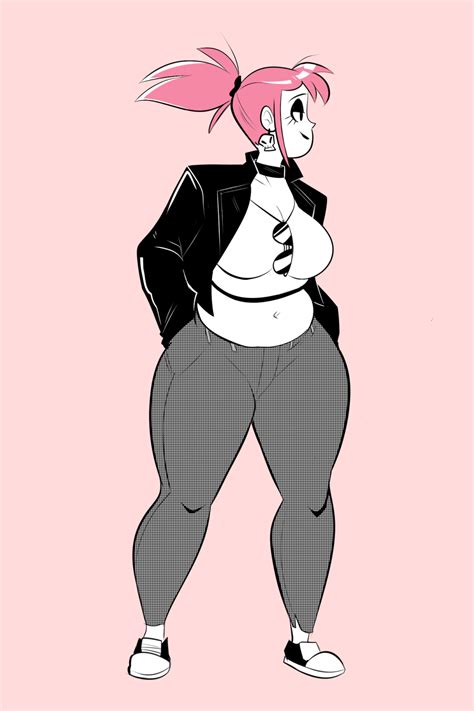 Very thicc tabytha (oc) by thiccerwaifus on deviantart. Punkish girl by Hernyart | Art, Disney characters, Animation