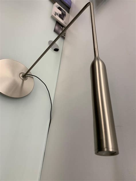 Lumina Flo Desk Lamp In Brushed Nickel By Fosterpartners At 1stdibs