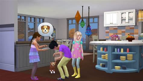 Mod The Sims Kids Can Imitate Pets Pets Kids Sims 4 Mods