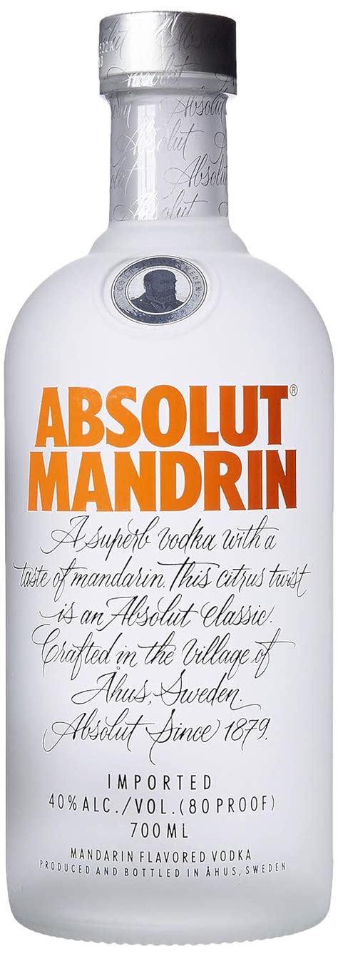 Absolut Mandarin Vodka 70 Cl Uk Grocery