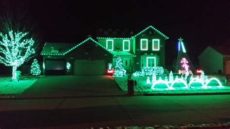 Check spelling or type a new query. Green Christmas lights galore! This Christmas lights house ...