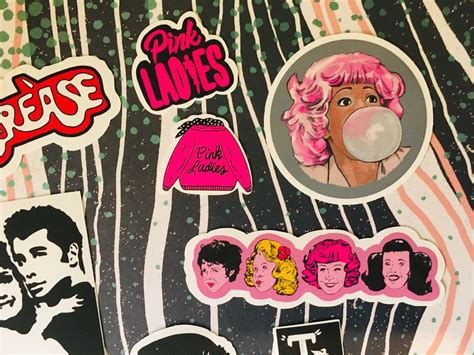 Grease Sticker Pack Grease Movie Stickers Grease Matte Etsy