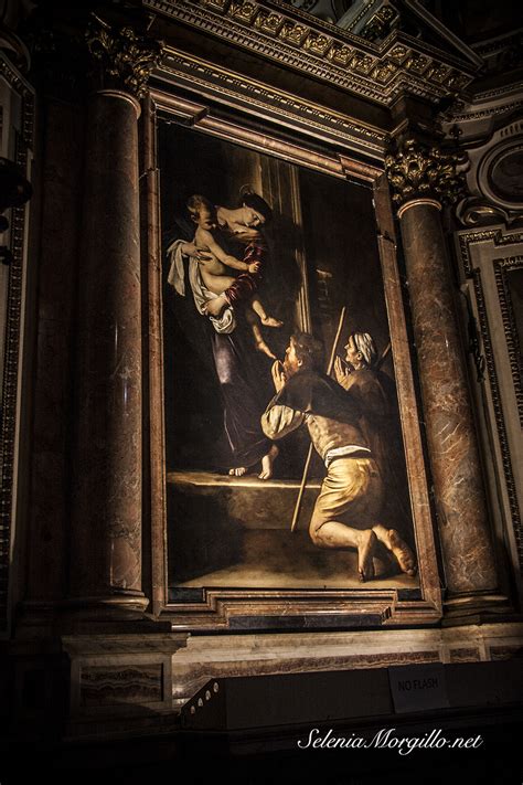 Madonna dei pellegrini michelangelo merisi da caravaggio. Caravaggio a Roma: La Madonna dei Pellegrini * Selenia ...