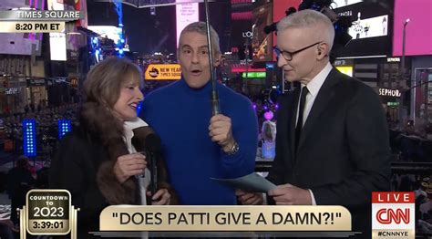 Andy Cohen & Anderson Cooper left in shock over Patti LuPone's drunken
