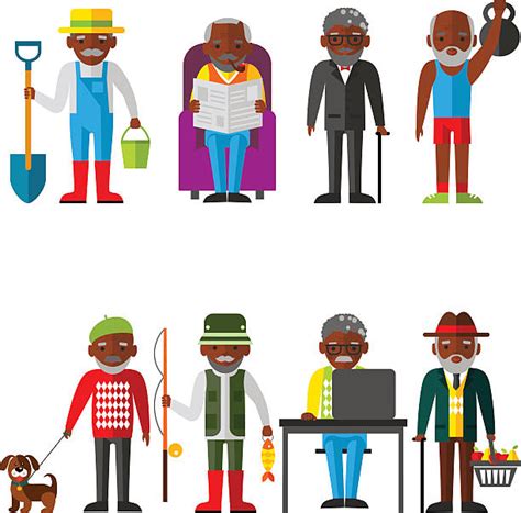 African American Health Disparity Illustrations Royalty Free Vector