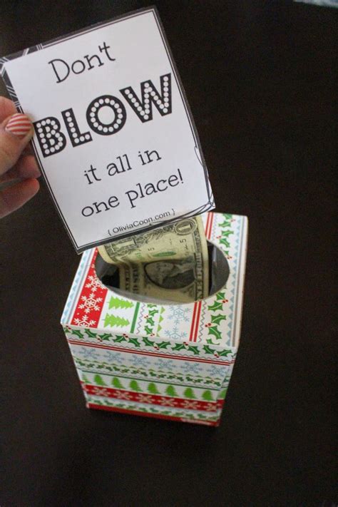 Scroll to see more images. Last Minute Gift: Don't BLOW it all in one place. Creative ...