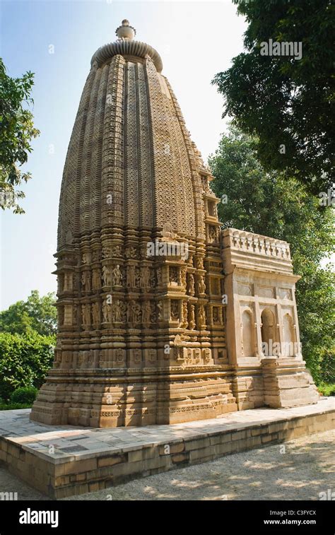Architectural Details Of A Temple Adinath Temple Khajuraho