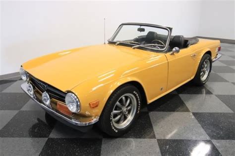 1971 Triumph Tr6 Convertible 19 Liter 5 Speed Manual Classic Vintage