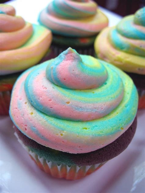Rainbow Swirl Cakes Photo 18847916 Fanpop