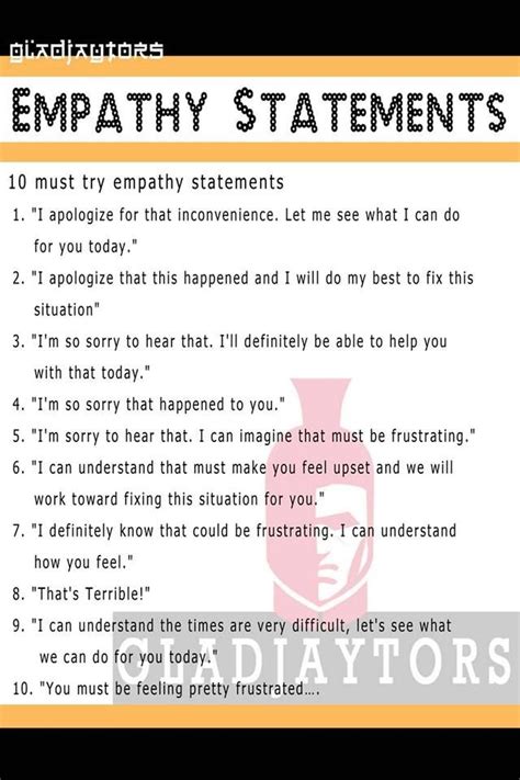Empathy Statements Essay Writing Skills Empathy Statements English