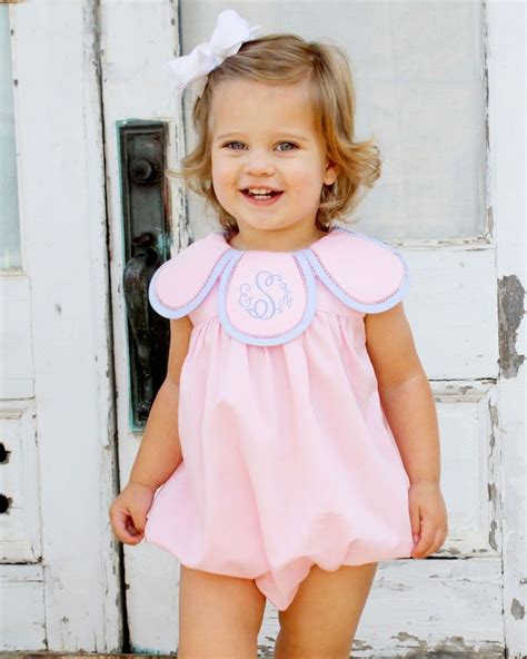 Pink Petal Bubble Smockingbird In 2020 Southern Baby Clothes Smocked