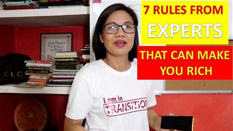 Watch this video to the end to learn how you can be rich by investing in ripple xrp. 7 RULES FROM EXPERTS THAT CAN MAKE YOU RICH - YouTube
