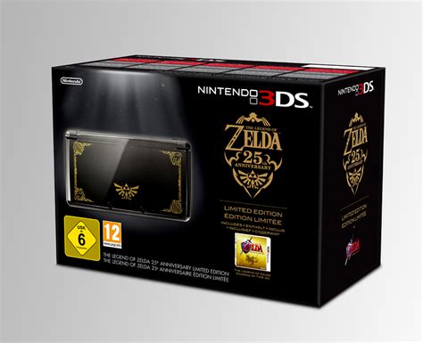 Limited Edition Legend Of Zelda 25th Anniversary 3ds Nintendo 3ds