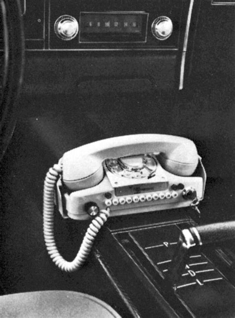 A Surprising Compendium of Car Phones Dating back to the 1940s