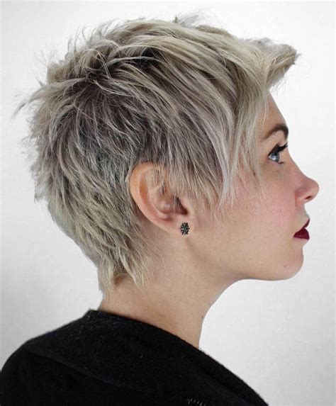 A classic pixie haircut or very short pixie cut is an excellent option for those with thicker pixie cuts are definitely in for 2021. Pixie Haircut With Buzzed Nape - 15+ » Short Haircuts Models