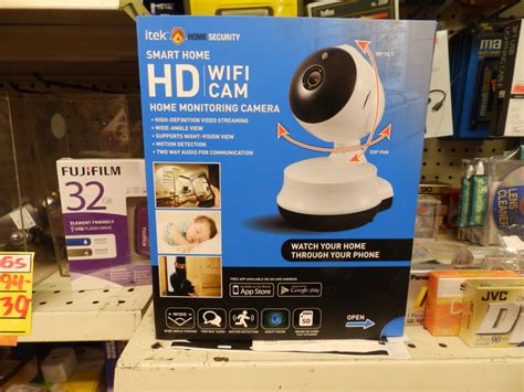 ITek Smart Home HD WiFi Cam Home Monitoring Camera Goldmart
