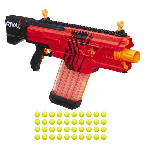 We've picked out the 10 best nerf gun pistols for 2021 with a range of styles and abilities to offer so there's something for everyone. Nerf Rival Khaos MXVI-4000 Blaster (Red)