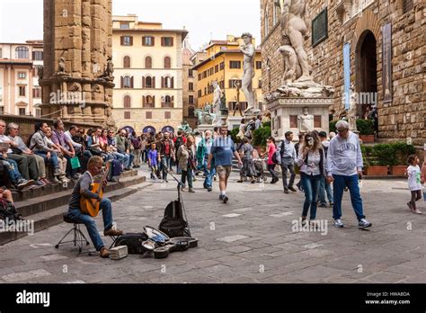 Italia Toscana Florencia Centro Histórico Catalogado Como Patrimonio Mundial Por La Unesco