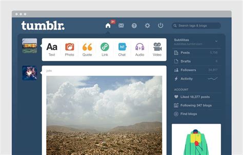 Tumblr Updates Dashboard With IOS 7 Like Makeover Cult Of Mac
