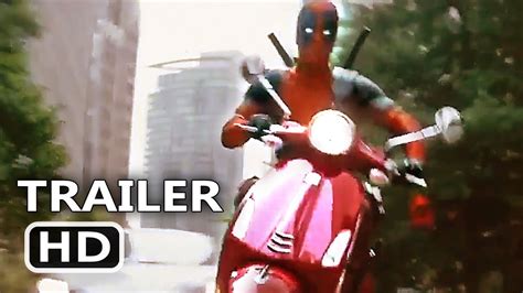 Deadpool 2 Scooter Chase Clip New 2018 Ryan Reynolds Movie Hd Youtube