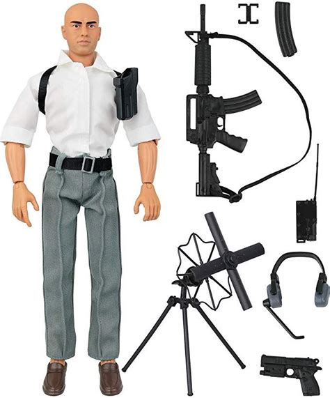 Click N Play Police Force Sniper 12 Inch Action Figure