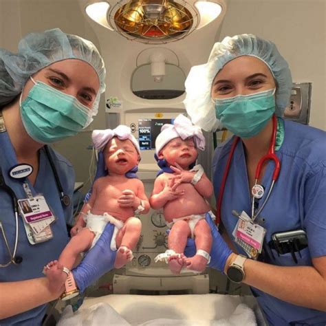 Nurses Discover Unique Similarity With Twins They Delivered Good Morning America
