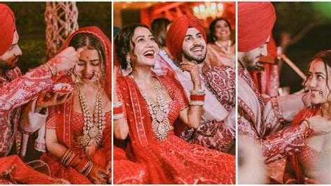 Neha Kakkar Posts Fresh Pics From Wedding Husband Rohanpreet Calls Her ‘my Most Beautiful