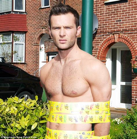 Mcfly Star Harry Judd Is Stripped Down To His Underwear And Tied To A Lampost In A Revealing