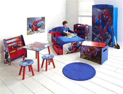 A cool spiderman bedroom set for your little ones! SPIDER MAN DECORATIONS FOR NEW BORNS ROOM | spiderman room ...